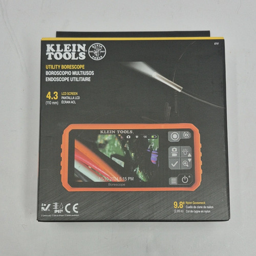 New klein tools et17 borescope - tools,