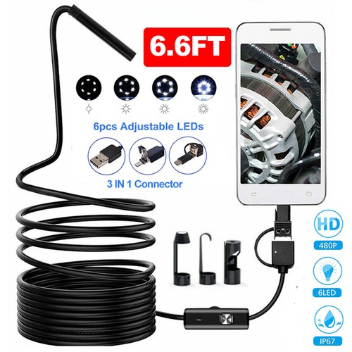 Usb type endoscope - type, c