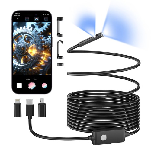 Dual lens endoscope camera - dual-lens,