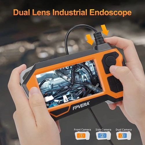 Dual lens industrial endoscope - dual,