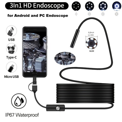 Endoscopio usb impermeabile - usb,