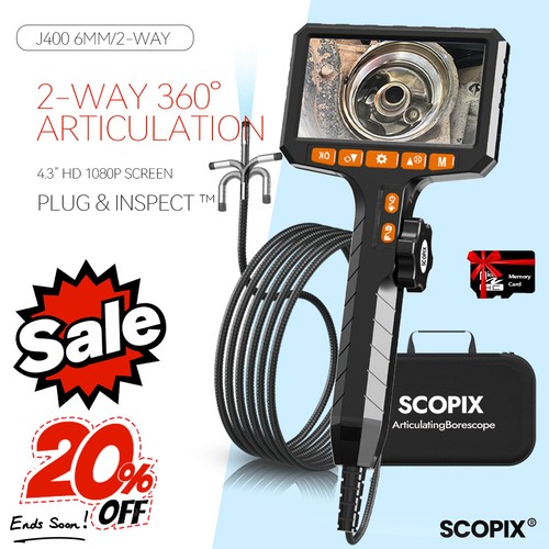 Borescope endoscope two - borescope,