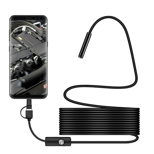 Endoscopio usb tubo - endoscopio, di
