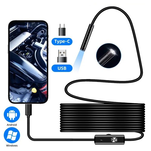 6led usb snake endoscope - 6led,
