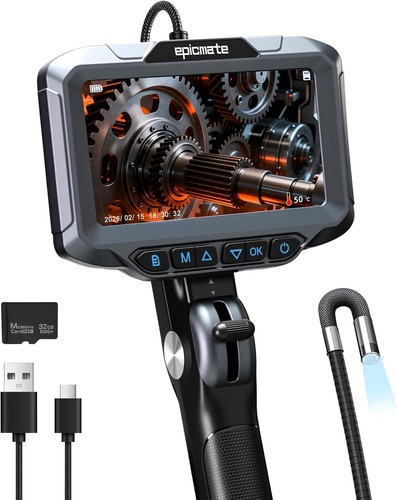 Articulating borescope camera - articulating,